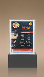 Funko Pop Autografiado por Max Verstappen (Oracle Red Bull Racing). Certificado PSA