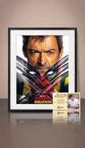 Fotografía Autografiada por Hugh Jackman (Wolverine). Deadpool & Wolverine. Certificado de Autenticidad