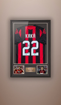 Jersey Autografiado Kaká #22. AC Milan. Certificado Beckett