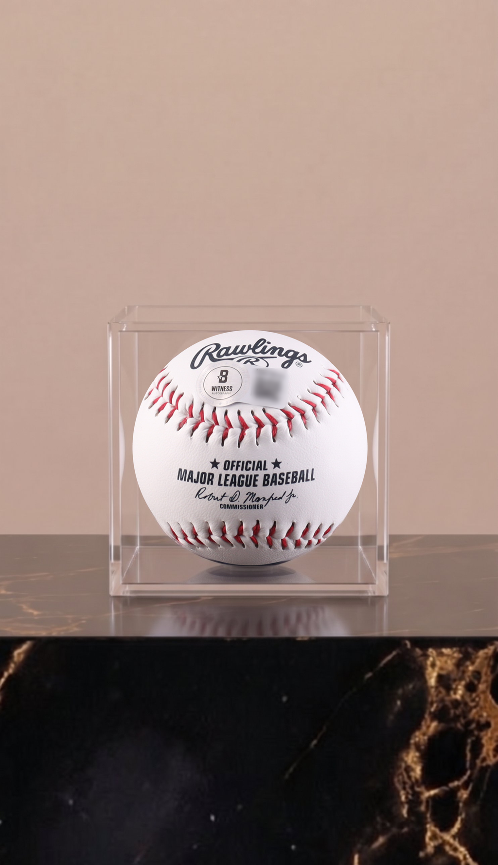 Pelota de Béisbol Autografiada por Sammy Sosa. Chicago Cubs. Certificado Beckett Witness